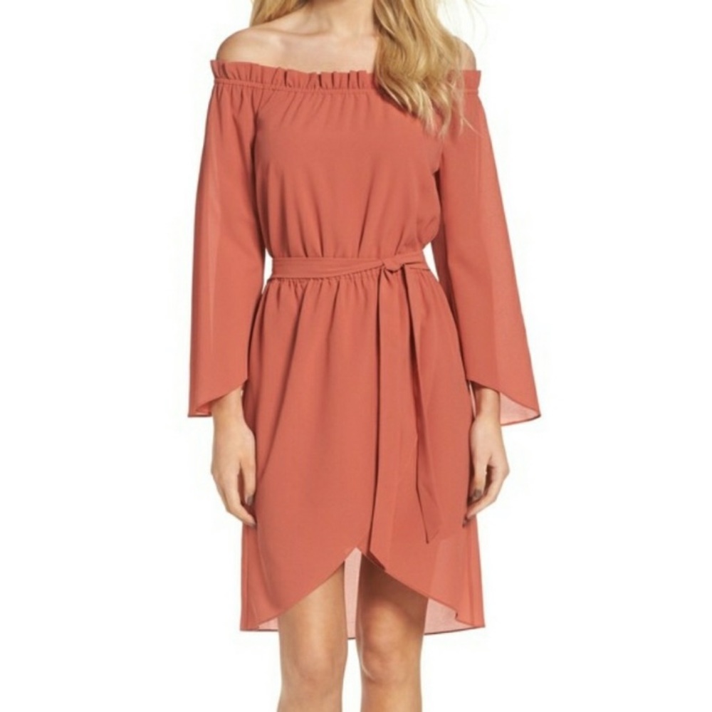 NWT Ali & Jay Off The Shoulder Dress